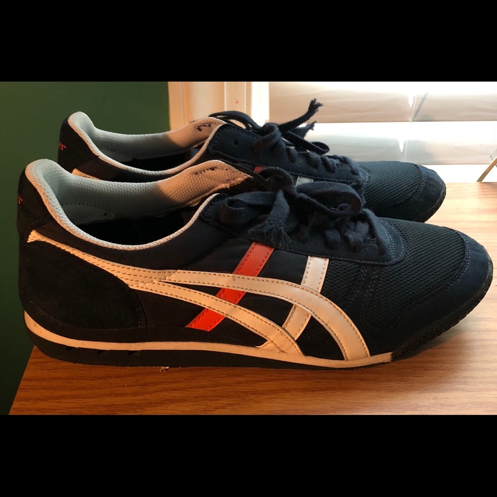 onitsuka tiger blue/orange/white